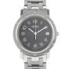 Hermes Clipper  large model watch in stainless steel Ref:  CL6.710 Circa  2000 - 00pp thumbnail