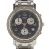Hermès Clipper Chrono watch in stainless steel Ref:  hermes - CL1.910 Circa  2000 - 00pp thumbnail
