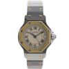 Reloj Cartier Santos de oro y acero Circa  1990 - 00pp thumbnail