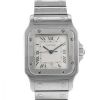 Reloj Cartier Santos Galbée  modelo grande de acero Circa  2000 - 00pp thumbnail
