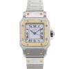 Cartier Santos  small model watch in gold and stainless steel Circa  1990 - 00pp thumbnail