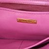 Miu Miu Matelassé shoulder bag in pink quilted leather - Detail D4 thumbnail