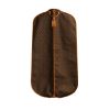 Porta abiti Louis Vuitton in tela monogram cerata e pelle naturale - Detail D2 thumbnail
