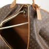 Porta abiti Louis Vuitton in tela monogram cerata e pelle naturale - Detail D4 thumbnail