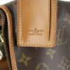 Porta abiti Louis Vuitton in tela monogram cerata e pelle naturale - Detail D5 thumbnail