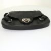 Salvatore Ferragamo Gancini handbag in black leather - Detail D5 thumbnail
