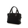 Chanel Petit Shopping handbag in black canvas and black leather - 00pp thumbnail