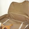 Gucci suitcase in beige monogram canvas and natural leather - Detail D2 thumbnail