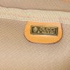 Gucci suitcase in beige monogram canvas and natural leather - Detail D3 thumbnail