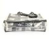 Shopping bag Chanel in resina trasparente e nera raffigurante una serie di personaggi - Detail D4 thumbnail