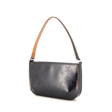 Borsa Louis Vuitton Fowler in pelle monogram blu cadetto e pelle naturale