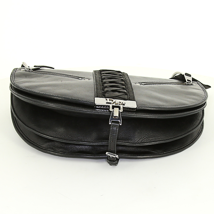 Borsa Dior Corset in pelle nera - Detail D4