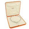 Hermes Chaine d'Ancre necklace in silver - Detail D2 thumbnail