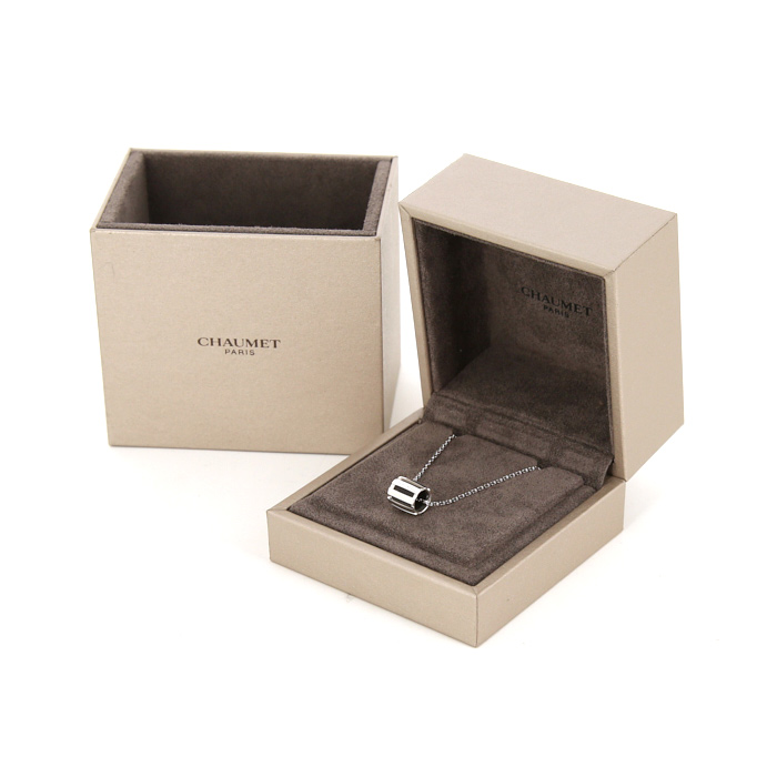 Collana Chaumet Class One in oro bianco - Detail D2