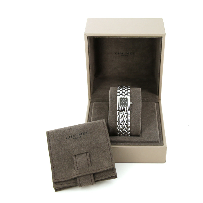 Chaumet Khesis watch in stainless steel Circa  2000 - Detail D2