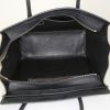 Bolso para llevar al hombro Celine Luggage Shoulder en cuero color burdeos y negro y ante beige - Detail D2 thumbnail