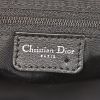 Sac à dos Dior en toile bleu-jean et cuir matelassé noir - Detail D3 thumbnail
