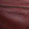 Sac à main Celine Luggage Micro en cuir aubergine - Detail D3 thumbnail