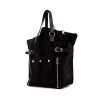 Saint Laurent Downtown handbag in black foal - 00pp thumbnail