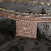 Borsa Gucci Babouska in pitone marrone e beige - Detail D3 thumbnail
