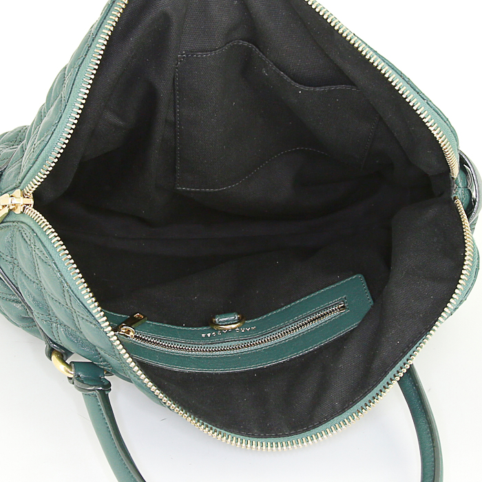 Borsa Marc Jacobs in pelle trapuntata verde - Detail D2