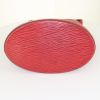 Louis Vuitton Cluny handbag in red epi leather - Detail D4 thumbnail