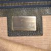 Fendi Baguette handbag in brown monogram canvas and brown leather - Detail D3 thumbnail