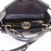 Fendi Peekaboo medium model handbag in black leather - Detail D4 thumbnail