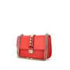 Valentino Rockstud shoulder bag in red leather - 00pp thumbnail