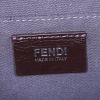 Fendi Demi Jour shoulder bag in silver, brown, pink and grey multicolor leather - Detail D4 thumbnail