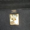Bolso de mano Hermes Kelly 32 cm en cuero taurillon clémence negro - Detail D4 thumbnail