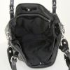 Sac cabas Tod's G-Bag en toile noire et cuir noir - Detail D3 thumbnail