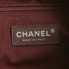 Chanel Portobello shopping bag in beige, brown and burgundy leather and taupe quilted leather - Detail D4 thumbnail