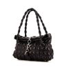 Salvatore Ferragamo handbag in black quilted leather - 00pp thumbnail
