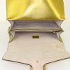 Bolso de mano Gucci Dionysus en cuero dorado y tela bicolor - Detail D3 thumbnail