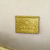 Gucci Dionysus handbag in gold leather and bicolor canvas - Detail D4 thumbnail