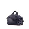 Givenchy Nightingale shopping bag in blue grained leather - 00pp thumbnail