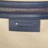 Givenchy Nightingale shopping bag in blue grained leather - Detail D4 thumbnail