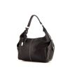 Tod's bag worn on the shoulder or carried in the hand in black grained leather - 00pp thumbnail