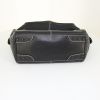 Tod's bag worn on the shoulder or carried in the hand in black grained leather - Detail D4 thumbnail