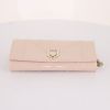 Dior Diorama Wallet on Chain pouch in varnished pink patent leather - Detail D4 thumbnail