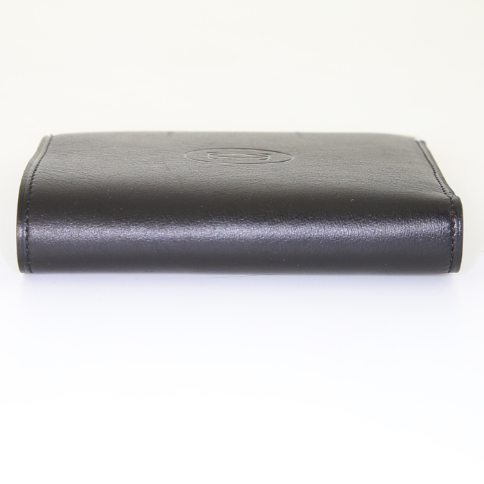 Portafogli Cartier Must De Cartier - Wallet in pelle nera - Detail D4