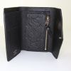 Louis Vuitton Joséphine wallet in black empreinte monogram leather - Detail D2 thumbnail