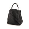 Louis Vuitton Babylone small model shopping bag in black mahina leather - 00pp thumbnail