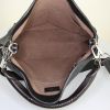 Louis Vuitton Babylone small model shopping bag in black mahina leather - Detail D3 thumbnail