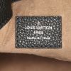 Louis Vuitton Babylone small model shopping bag in black mahina leather - Detail D4 thumbnail