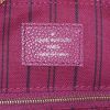 Bolso de mano Louis Vuitton Speedy 25 cm en cuero monogram huella violeta Raisin - Detail D4 thumbnail
