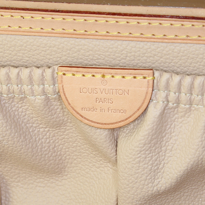 Beauty Louis Vuitton Vanity in tela monogram marrone - Detail D4