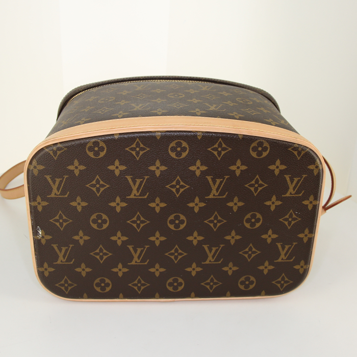 Vanity Louis Vuitton Vanity en lona Monogram marrón - Detail D5