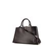 Louis Vuitton Kleber medium model bag worn on the shoulder or carried in the hand in black epi leather - 00pp thumbnail